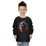 Hip-Hop Rap Artist Tupac Shakur Silhouette Kids Sweatshirt