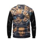 Iconic Legendary Hip-Hop Artists Poster Art Crewneck Sweater