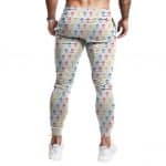 Multicolor Tupac Makaveli Head Pattern Jogger Pants