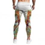 Rap Icon 2Pac Shakur Vibrant Abstract Artwork Cool Joggers