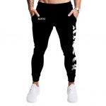 Rap Icon Tupac Makaveli Shakur Ballin Tattoo Black Joggers