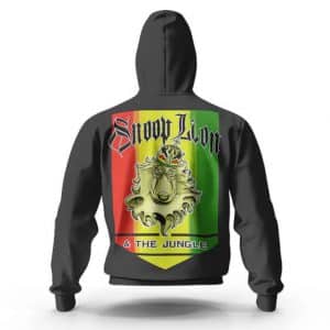 Rastafarian Colors Snoop Lion And The Jungle Zip Hoodie