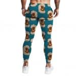 Smoking Angel Tupac Shakur Pattern Tribute Art Joggers