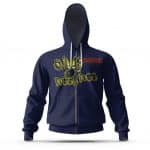 Snoop Dogg Doggystyle Studio Album Navy Blue Zipper Hoodie