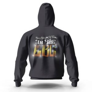 Snoop Dogg Once Upon A Time In LBC Black Zip Up Hoodie