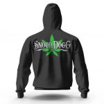 Snoop Doggy Dogg Marijuana Leaf Icon Amazing Zip Hoodie