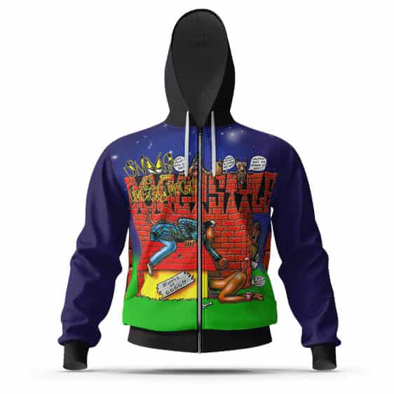 Stylish Snoop Dogg Doggystyle Album Cover Zip Up Hoodie