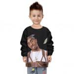 Supreme Tupac Makaveli Holding Cash Cannon Cool Kids Sweater