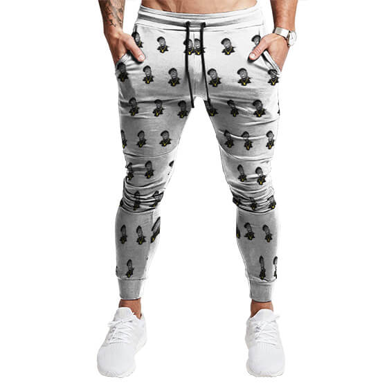 The Notorious B.I.G. Gold Chain Pattern Dope Jogger Pants