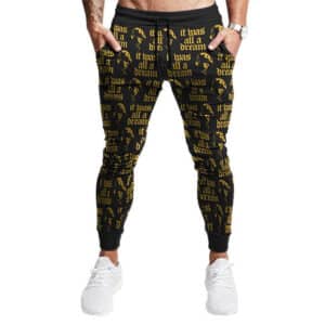 The Notorious BIG It Was All A Dream Art Dope Jogger Pants