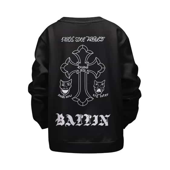 Thug Life 2Pac Shakur Tattoos Design Badass Kids Sweater - Rappers Merch