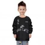 Thug Life 2Pac Shakur Tattoos Design Badass Kids Sweater