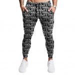 Thug Life Tupac Tattoo Pattern Black And White Epic Joggers