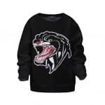 Tupac Amaru Black Panther Tattoo Badass Kids Sweatshirt