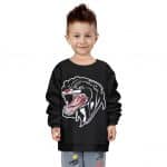 Tupac Amaru Black Panther Tattoo Badass Kids Sweatshirt