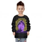 Tupac Amaru Shakur Greatest Songs Art Stylish Kids Sweatshirt