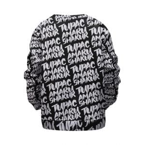 Tupac Amaru Shakur Pattern Artwork Cool Kids Sweatshirt