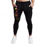 Tupac Amaru Shakur Vibrant Color Silhouette Art Joggers