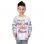 Tupac Amaru Thugz Mansion Lyrics Art White Children Sweater
