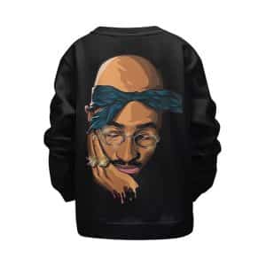 Tupac Makaveli Shakur Drip Art Amazing Kids Sweatshirt