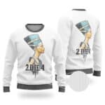 Tupac Shakur 2 Die 4 Pharaoh Tattoo Dope Wool Sweatshirt