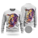 Vintage Multicolor 2Pac Shakur With Bandana Wool Sweater