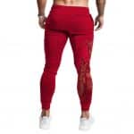 West Side Gangsta 2Pac Double Hand Sign Red Jogger Pants