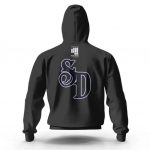 West Side Rapper Snoop Dogg Initials Classic Zip Up Hoodie