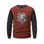 Badass Slim Shady Hockey Mask Eminem Pattern Art Sweater