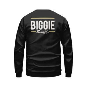 Biggie Smalls Minimalist Clean Black Crewneck Sweatshirt