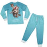 Butterfly Effect Travis Scott Blue Pajamas Set