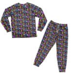 Cool Astroworld Pattern Travis Scott Sleepwear Set
