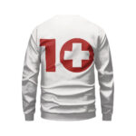 Eminem Album Recovery 10 Symbol White Crewneck Sweater