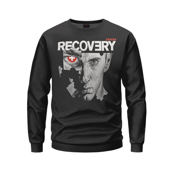 Eminem Album Recovery Jigsaw Puzzle Art Dope Sweatshirt
