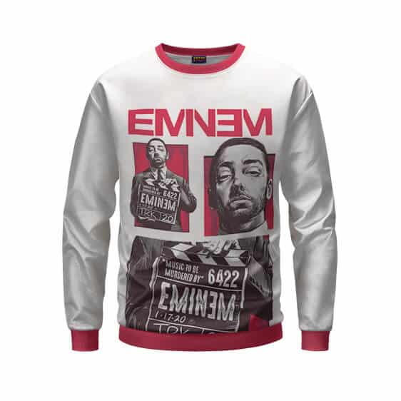 Eminem Holding Clapperboard MTBMB Album Sweatshirt