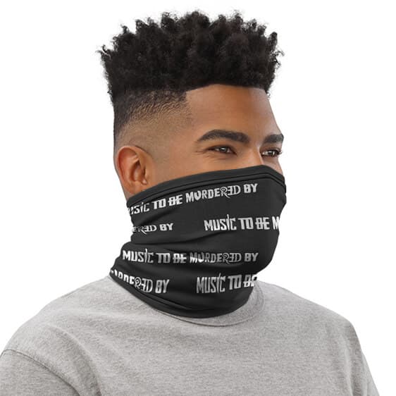 Eminem Music To Be Murdered By Typography Pattern Tube Mask