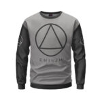 Eminem Portrait & Sobriety Circle Triangle Epic Sweatshirt