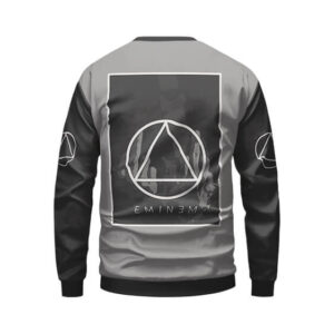 Eminem Portrait & Sobriety Circle Triangle Epic Sweatshirt