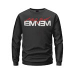 Eminem Rap God Minimalist Lettering Design Crewneck Sweater