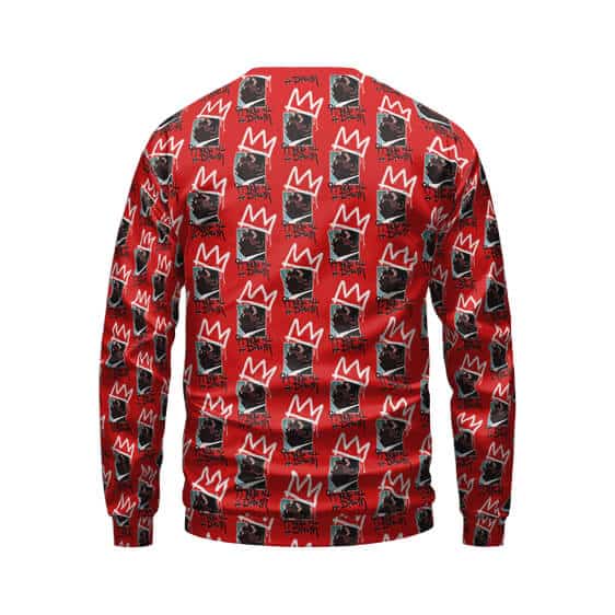 It Was All A Dream Notorious B.I.G. Pattern Red Sweatshirt