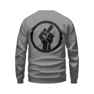 Marshall Mathers Too BLM Parody Logo Gray Sweatshirt