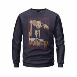 Music To Be Murdered By Eminem Portrait Badass Sweatshirt