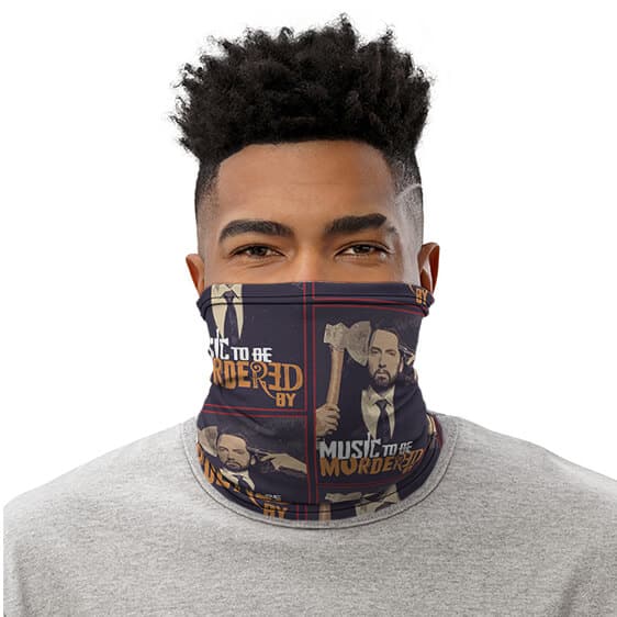 Music To Be Murdered By Eminem Portrait Epic Tube Mask