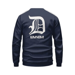 Rap Icon Eminem Detroit D12 Logo Navy Blue Sweatshirt