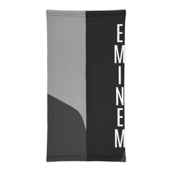 Rap Icon Slim Shady Eminem Monochrome Portrait Art Tube Mask