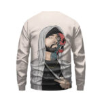 Rapper Eminem Marshall Mathers Abstract Skull Art Sweater