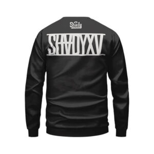 Shady XV Chainsaw Hockey Mask Badass Black Sweatshirt