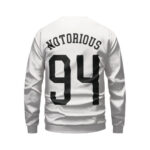 The Notorious BIG Ready To Die Album Cover White Sweater