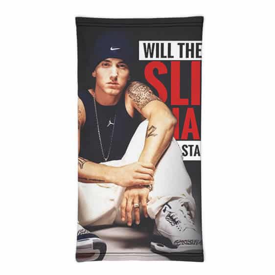 The Real Slim Shady Eminem Song Poster Dope Neck Warmer