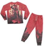 Travis Scott Way Back Red Nightwear Set
